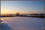 Abendstimmung im Winter