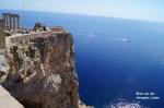 Blick von der Akropolis in Lindos