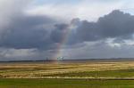 Regenbogen über den Salzwiesen - 1