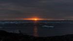 Sonnenuntergang Ilulissat