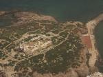 Naxos-Tor aus der Luft