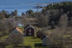 Schwedische Siedlung an der Ostsee