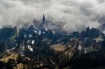 Niederschöckl im Nebel