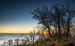 Sonnenaufgang über dem Hochnebelmeer