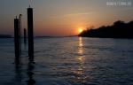Sunset an der Elbe
