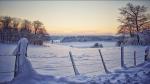 Sonnenaufgang einer Winterlandschaft3