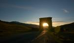 Yellowstone Arch Sunset