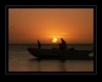 Sonnenuntergang in Mauritius