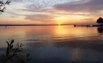 Sonnenaufgang am Bodensee