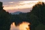 Blick von Steinerner Brücke Regensburg