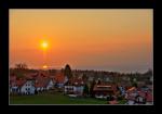 Scheidegg im Abendrot