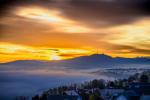 Sonnenaufgang am Zürcher Uetliberg