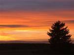 Sonnenuntergang in Schweden