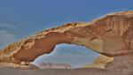 Sandsteinbrücke Wüste Wadi Rum (Jordanien)