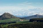 Hegauvulkane und Alpen