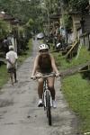Fahrradfahren in Bali