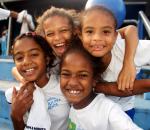 Kinder in Armenviertel Rio 2