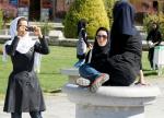 Kopftuch-Girlies, Isfahan