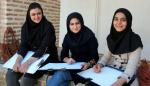 Kunststudentinnen, Moschee Yazd