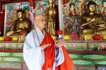 Nordkorea, Buddh. Mönch Pohyon-Tempel