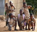 Schulkinder, Benin