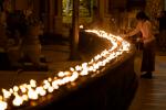 Shwedagon-Pagode am Abend