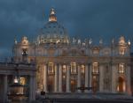 St. Peter bei aufziehendem Regen