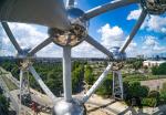 Blick aus dem Atomium Brüssel