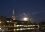 Lübeck bei Nacht