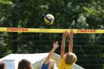 Volleyball Netz zu hoch