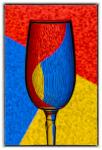 buntes Glas
