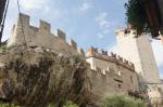 Burg von Malcesine im Sommer (Italien)