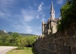 Löwenburg mit Herkules im Hintergrund