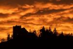 Burg Arras Sonnenuntergang